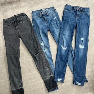 Girls size 12 old navy ballerina jean jeggings